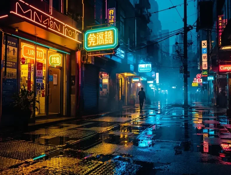 霓虹悬疑夜 封面